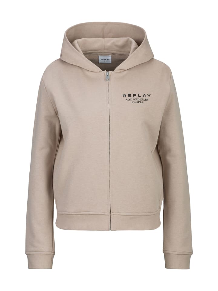 

Толстовка Replay, цвет natural white