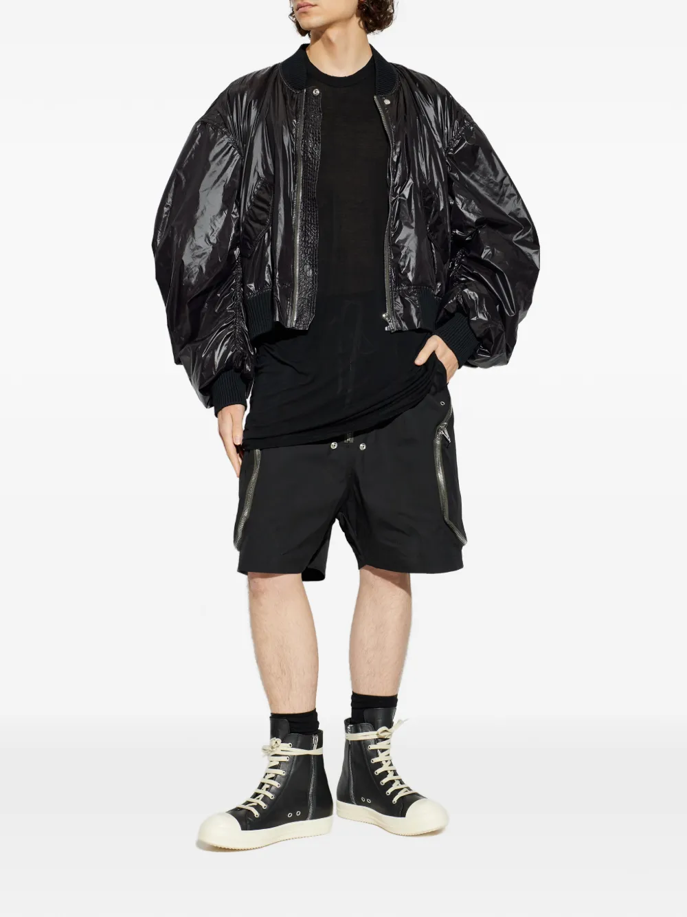 Футболка с круглым вырезом Rick Owens, черный — фото 2
