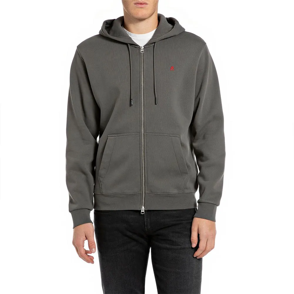 

Толстовка Replay M6924.000.23736P full zip, серый