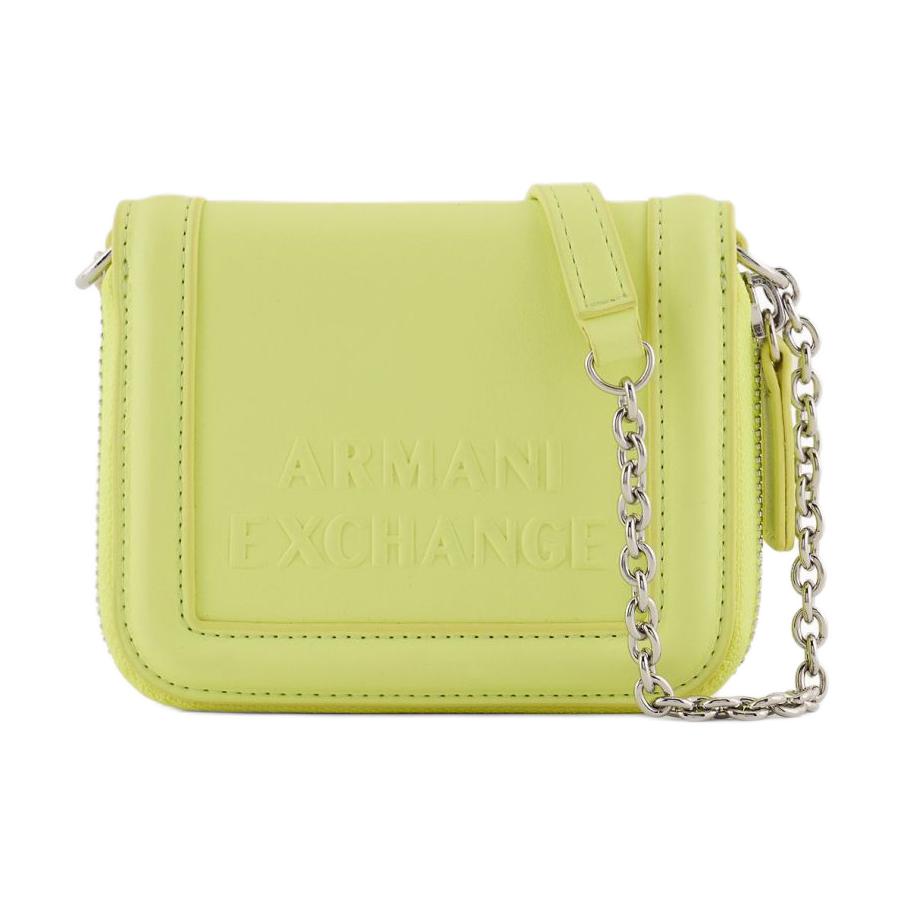 

Сумка через плечо AE из полиэстера, мини-кошелёк, светло-зелёный ARMANI EXCHANGE