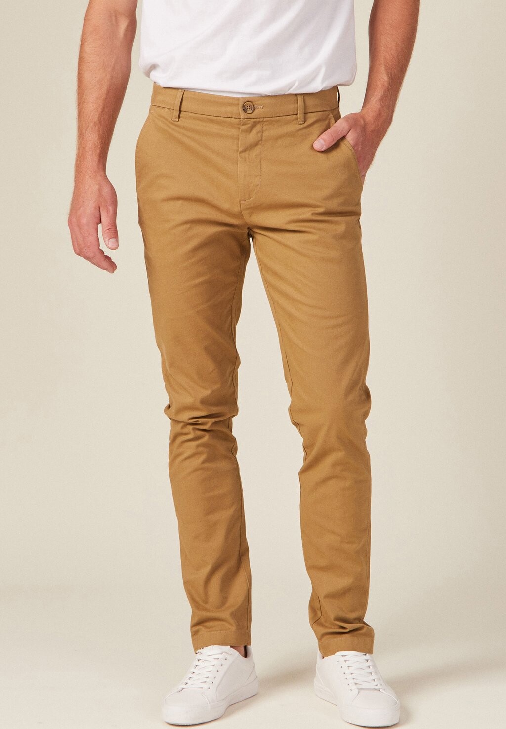 

Брюки чинос SLIM BONOBO Jeans, цвет camel