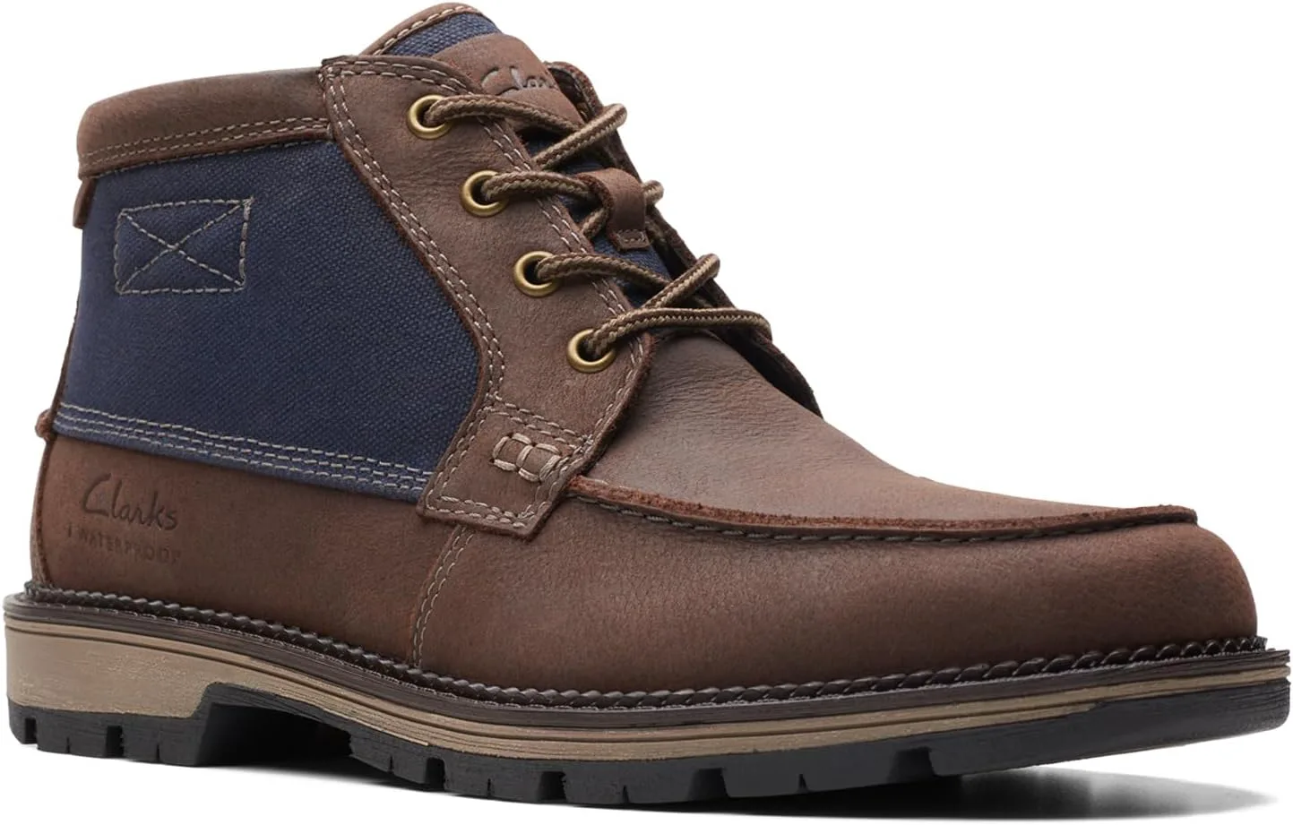 Мужские мокасины Clarks Maplewalk, темно-коричневый — фото 4