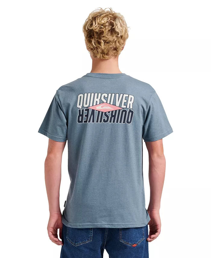 

Мужская футболка Ride Side Up Quiksilver, синий