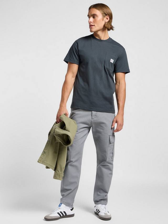 

Футболка с карманом Lee, цвет Washed Black