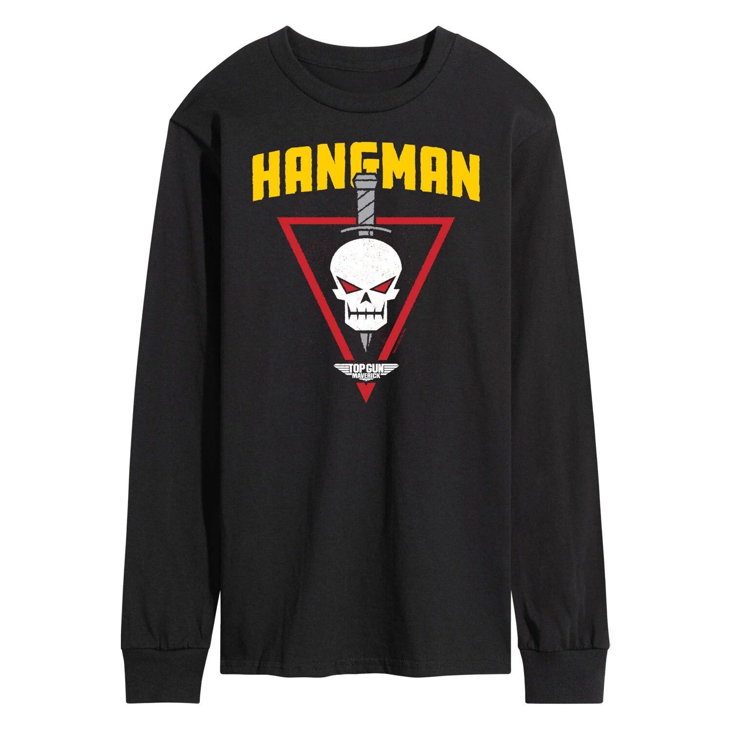 

Мужская футболка с длинными рукавами Top Gun Maverick Hangman Licensed Character