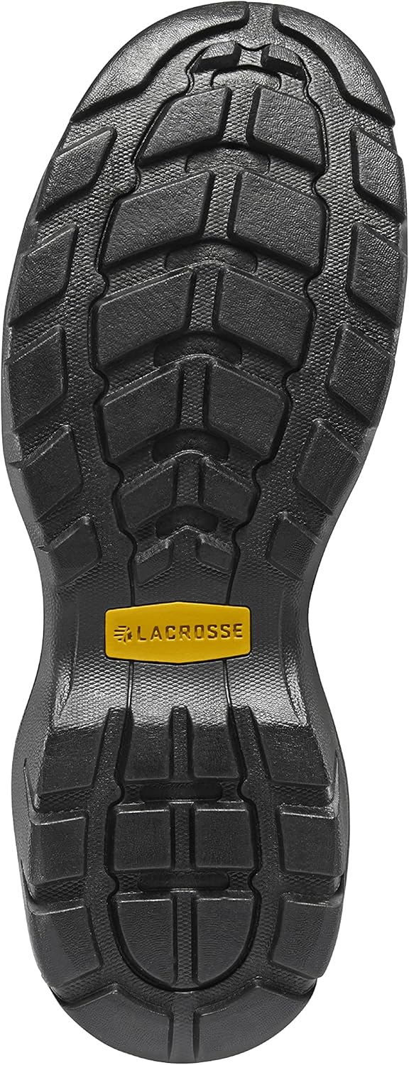 Мужские резиновые сапоги LaCrosse Alpha Muddy 4.5 с водонепроницаемой резиной, конструкцией типа 'на пуантах' и стелькой EVA Name ‎LaCrosse, темно-серый — фото 4