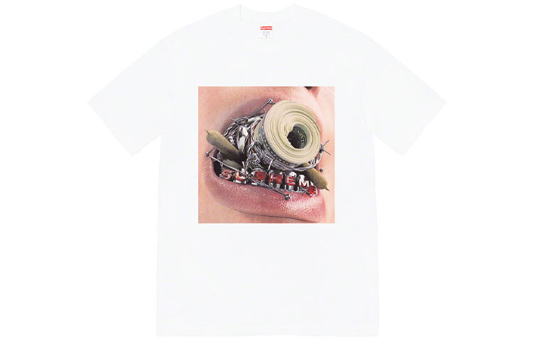 Supreme Высшая мужская футболка, Белый — фото 2