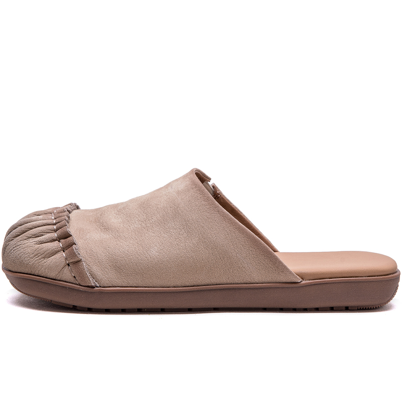 Jay Женские закрытые тапочки на резиновой подошве - хаки, цвет Khaki