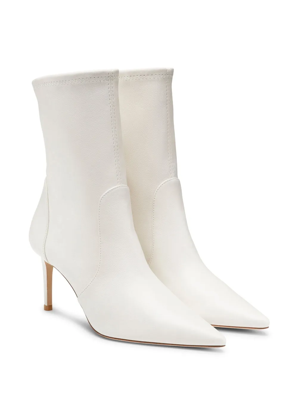 Ботильоны Power 75 с заостренным носком Stuart Weitzman, нейтральный — фото 2