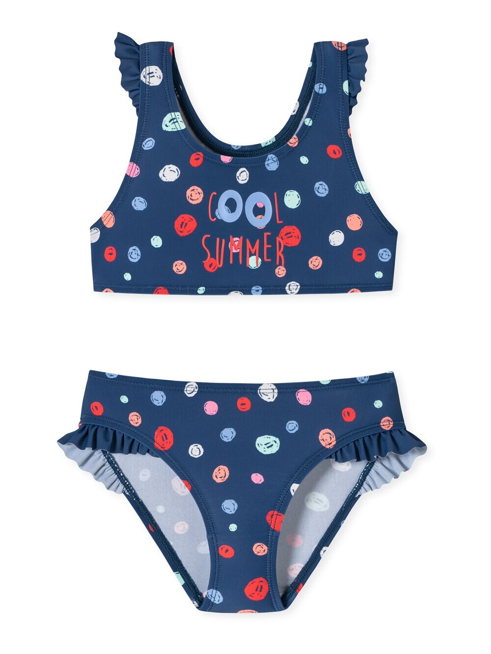

Бралетт бикини Schiesser Aqua Cat Zoe, синий