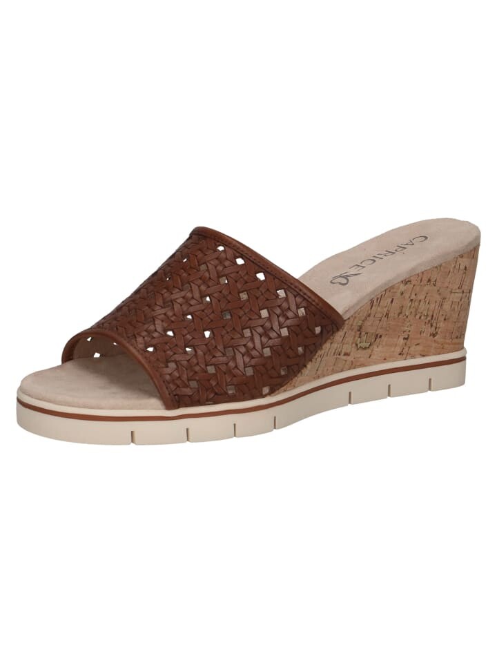 

Сандалии Caprice Clog Keilpantolette, коричневый