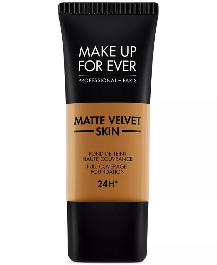 

Матовая бархатная тональная основа с полным покрытием Make Up For Ever, цвет Y513 - Warm Amber