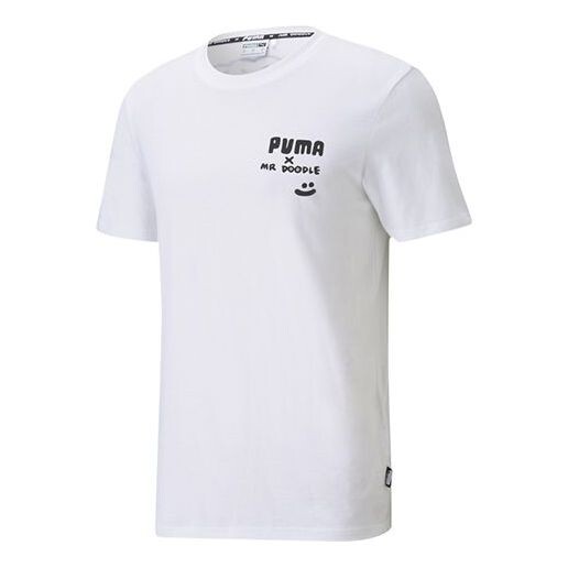 

Футболка x mr doodle short sleeve white Puma, белый