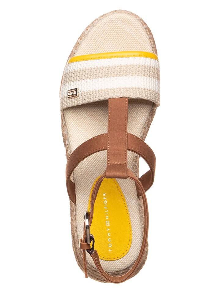 Сандалии на плоской подошве Tommy Hilfiger, светло-коричневый — фото 4