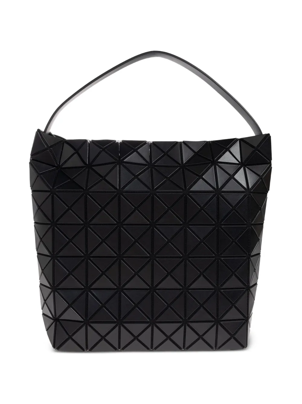 

Маленькая сумка-тоут с геометричным узором Bao Bao Issey Miyake, черный