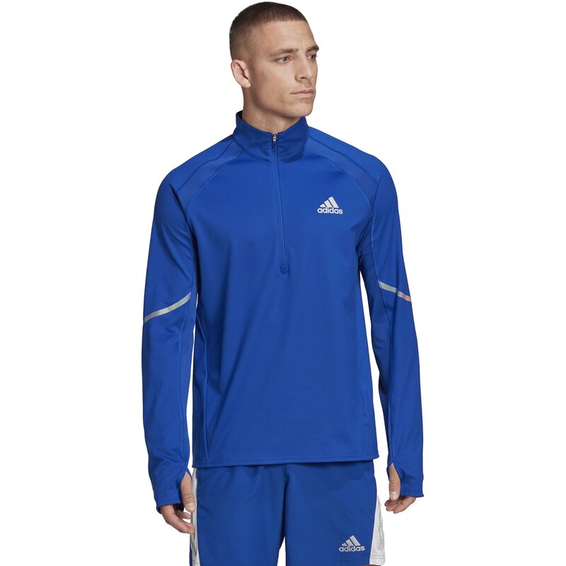 Почти 1/2 молнии Adidas, цвет royblu — фото 2