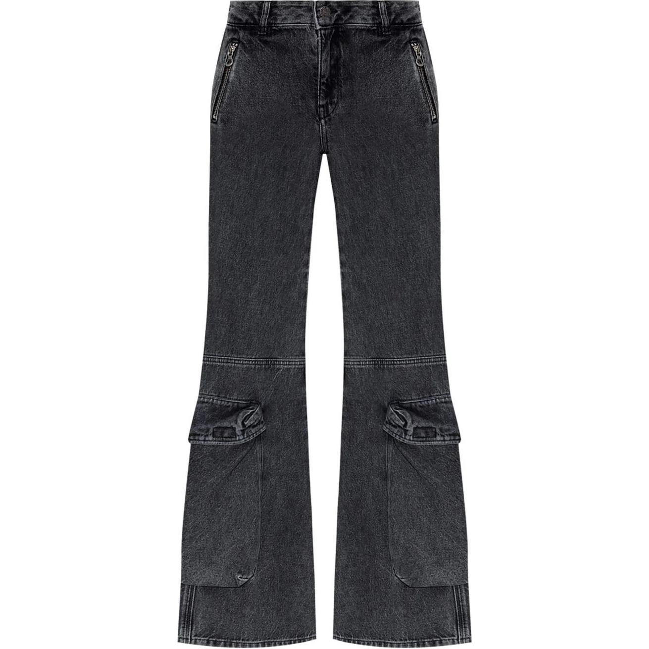 

D Poky S Bootcut Flared Jeans DIESEL, серый