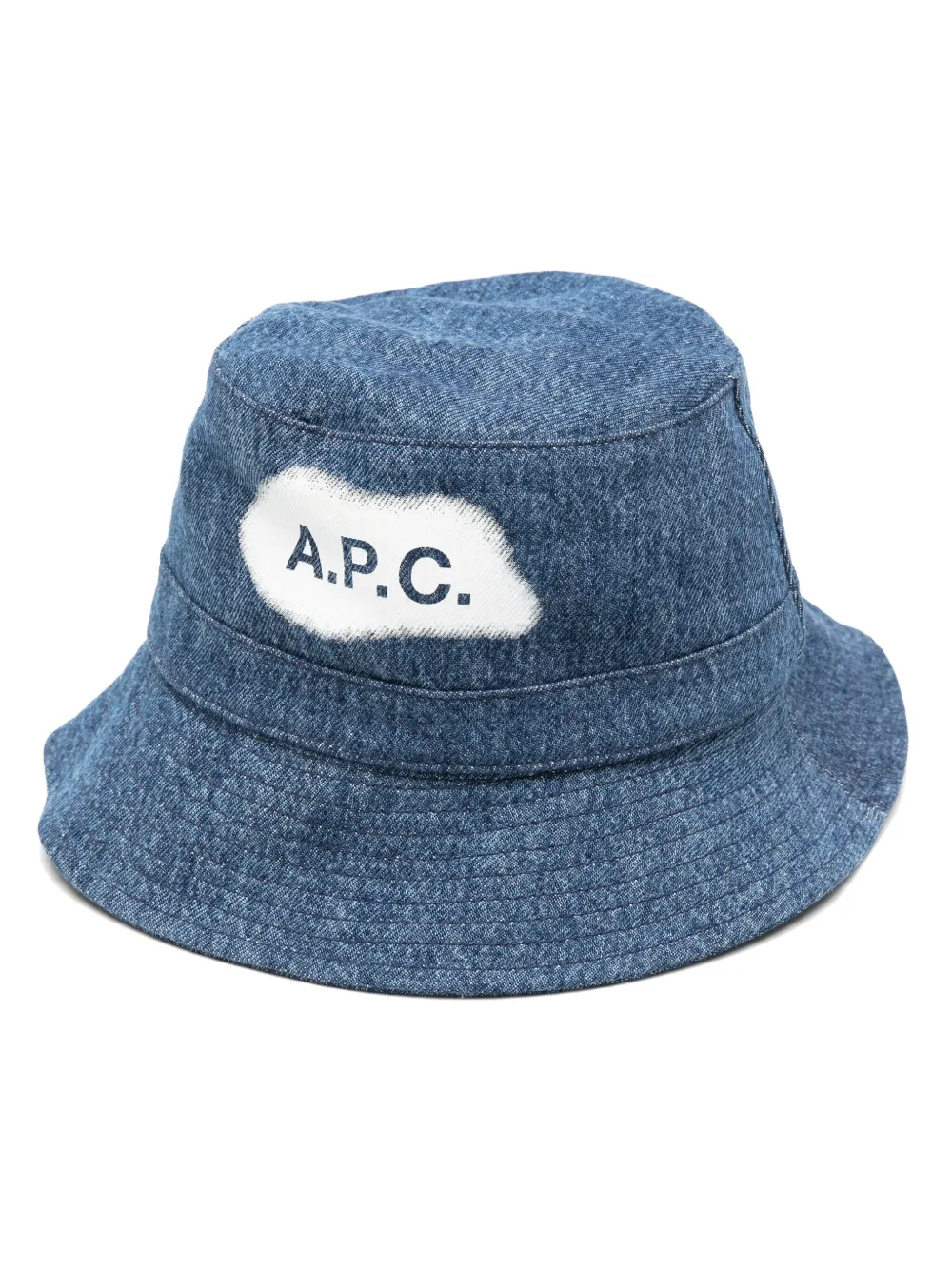 

Джинсовая панама с логотипом A.P.C., синий
