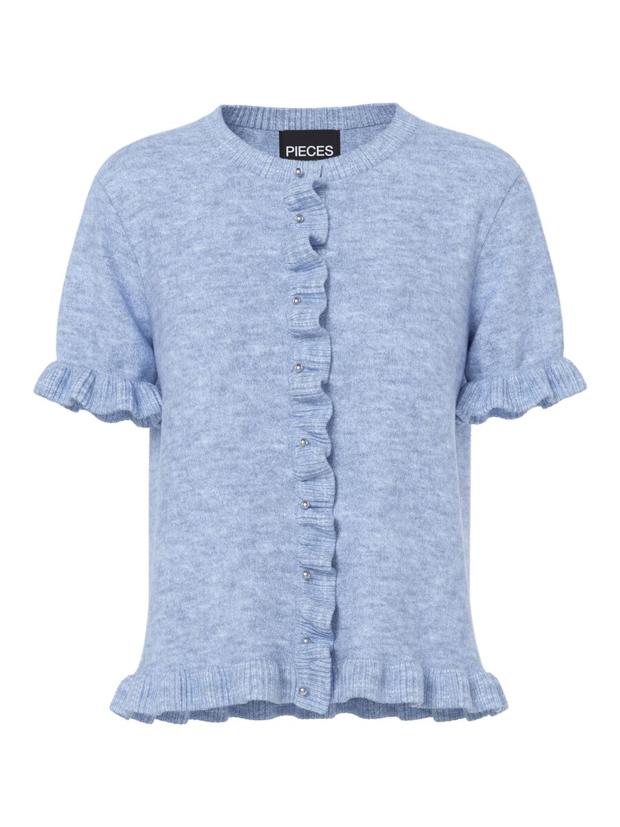 

Вязаный кардиган PIECES PCLydia, светло-голубой