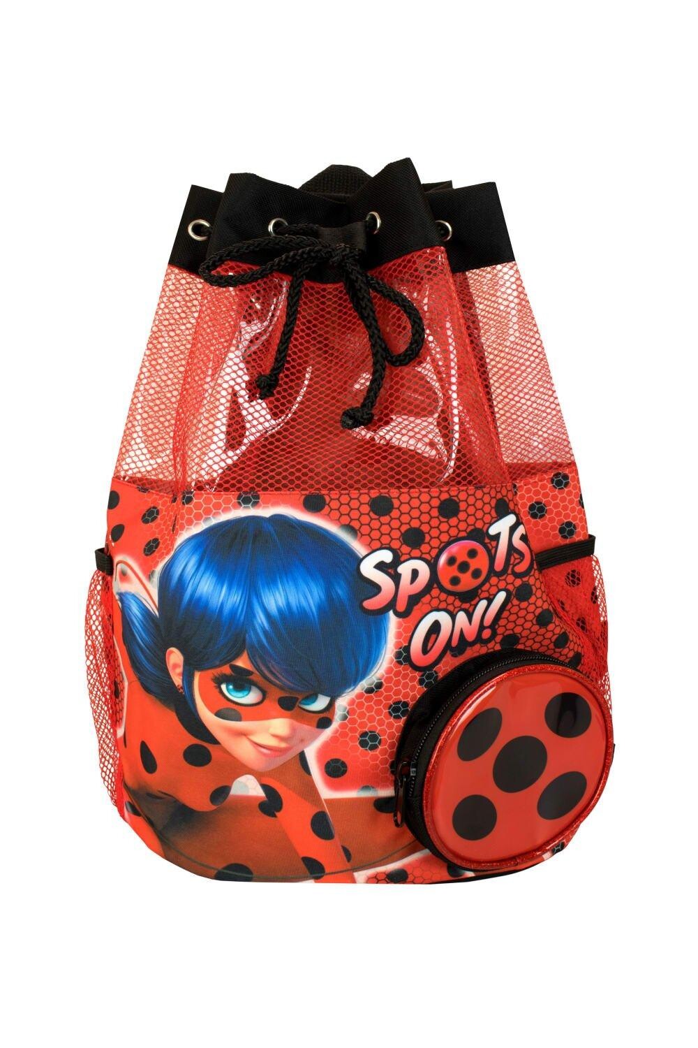 

Сумка для плавания в горошек «Божья коровка» Miraculous, красный