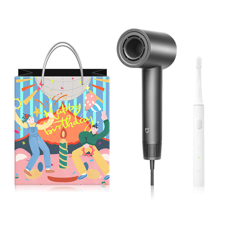 

Фен для волос Mi, Xiaomi H900 with Xiaomi Electric Toothbrush T100 White [Gift Box]