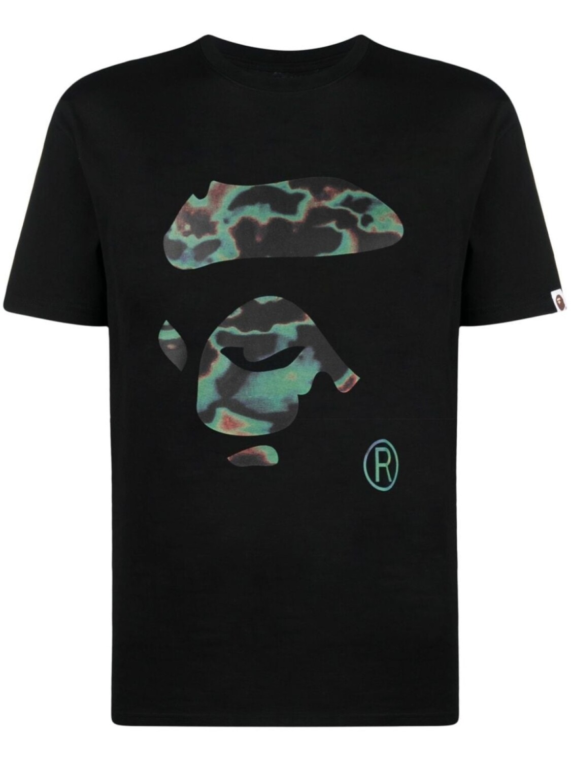 

Футболка с логотипом BAPE BLACK *A BATHING APE, черный