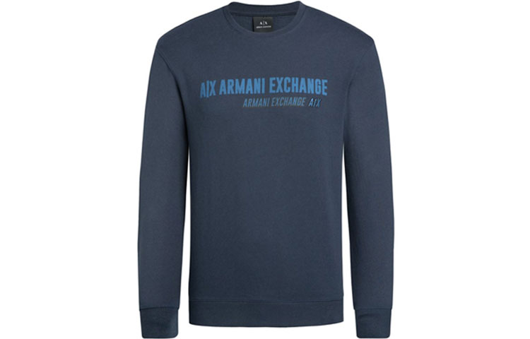 

ARMANI EXCHANGE Свитшот мужской сине-серые
