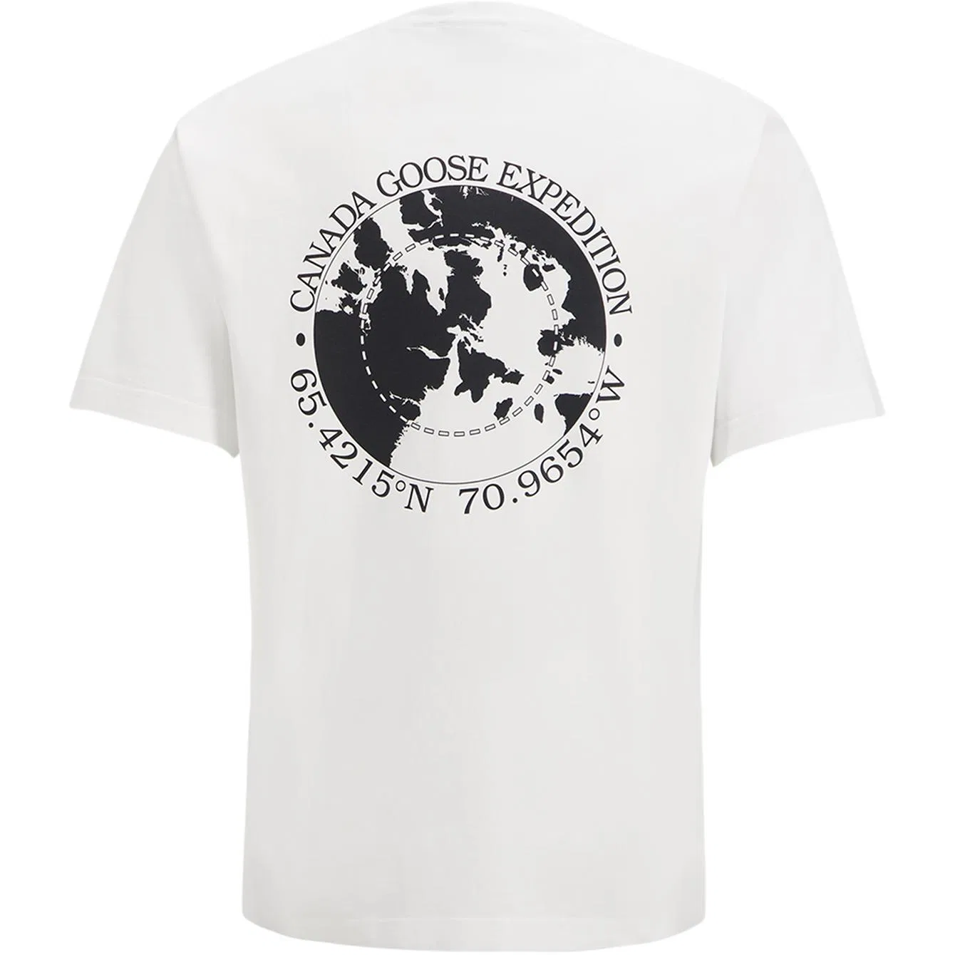 Футболка с принтом Canada Goose Optical White — фото 3