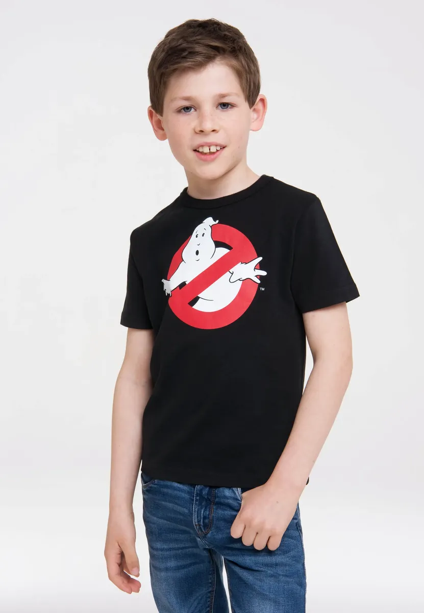 

Logoshirt Футболка "Охотники за привидениями", с лицензионным дизайном, черный