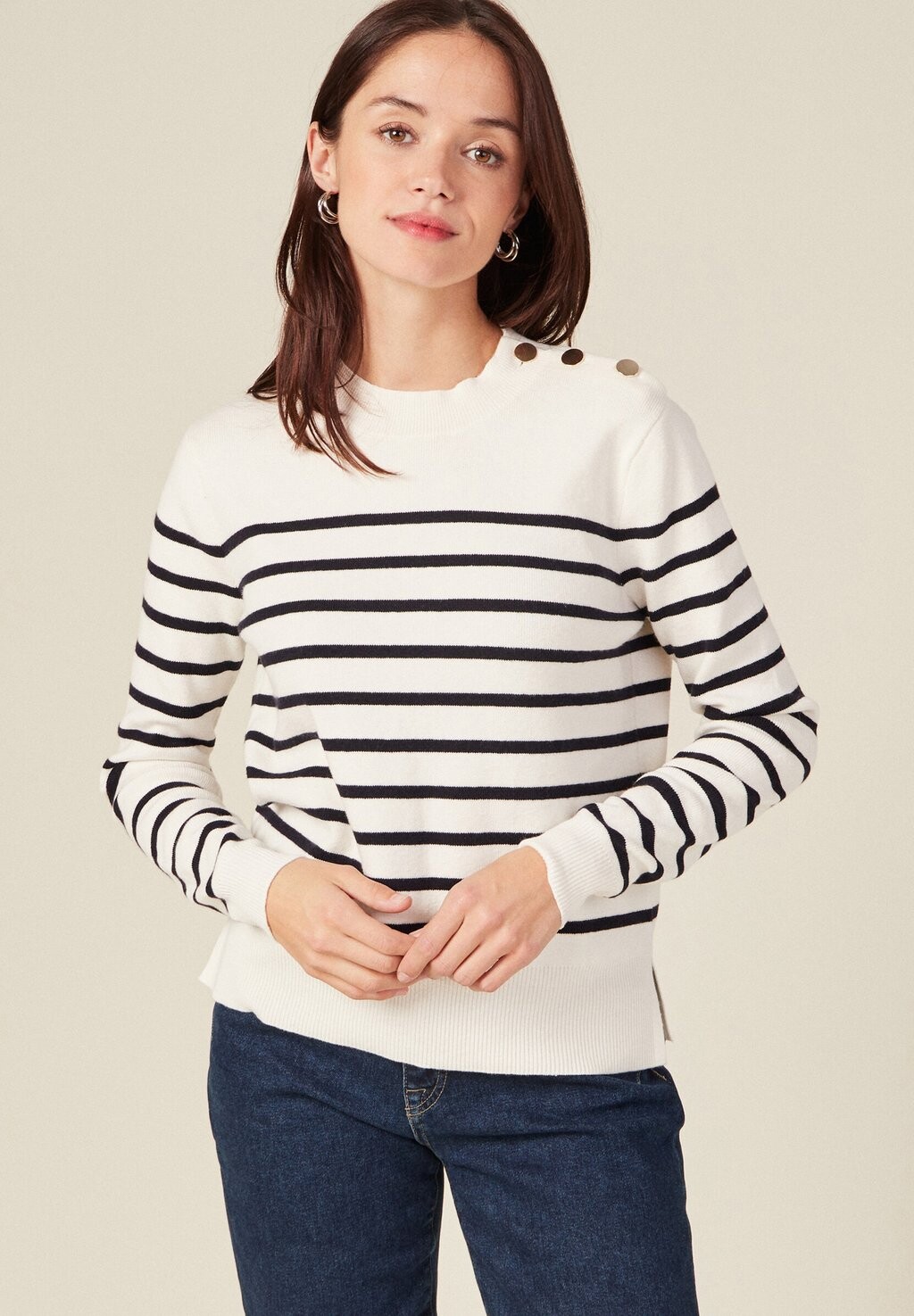 

Свитер BONOBO Jeans, экрю
