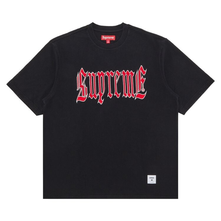 

Топ Supreme Old English Short-Sleeve Top, черный