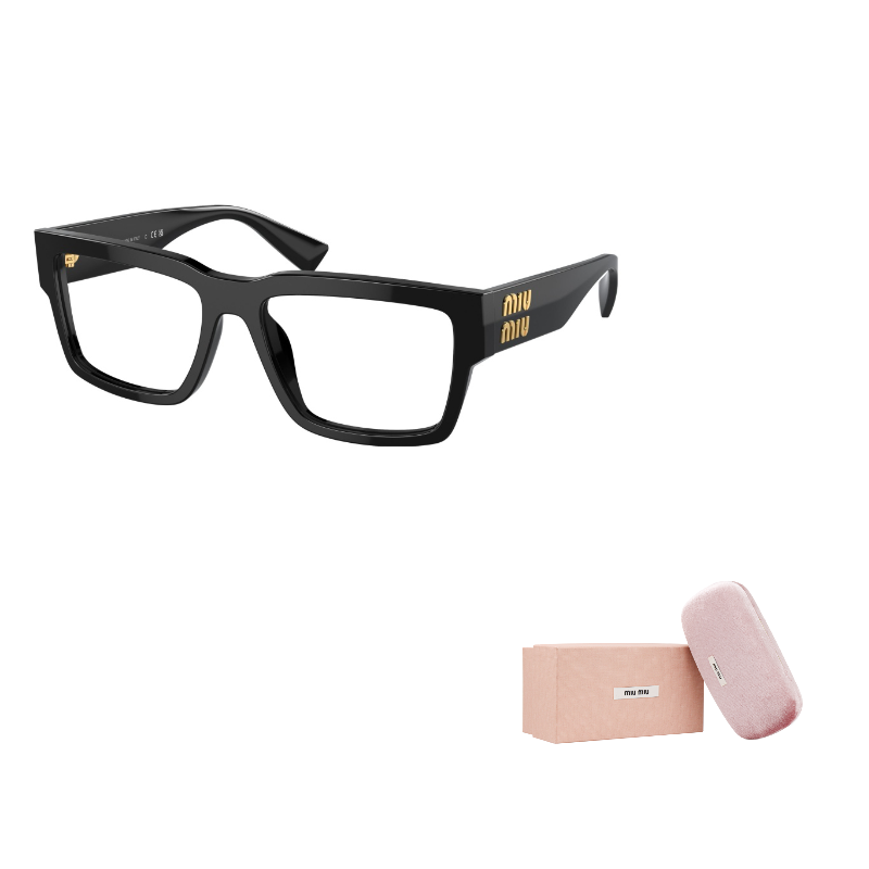 

MIU MIU Очки квадратной формы, Black