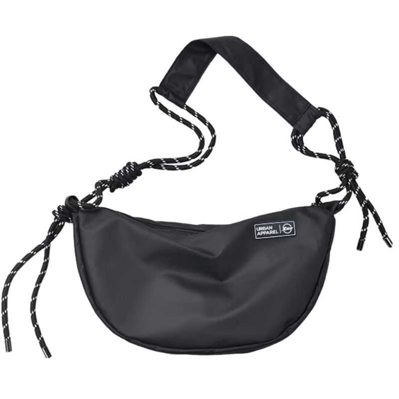 

XTEP Тканевая наплечная сумка Regular Unisex Black, Black