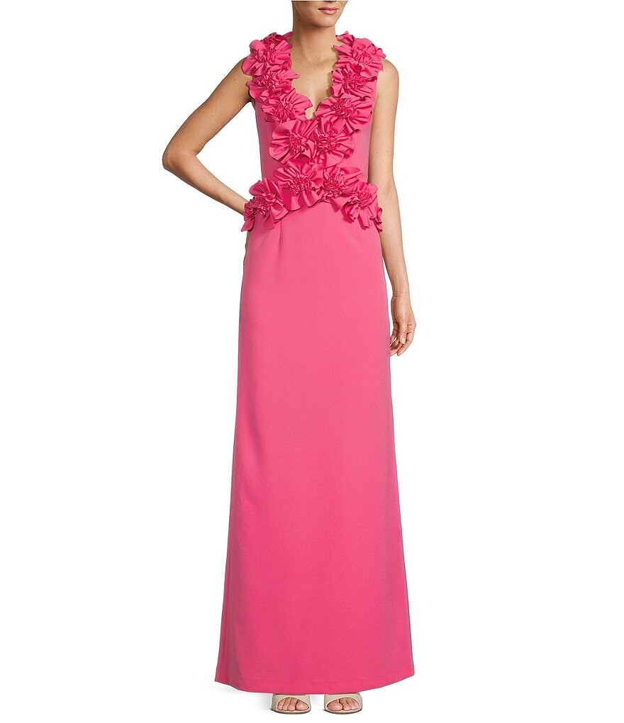 

Antonio Melani x Breast Cancer Awareness Capsule Платье из крепа с V-образным вырезом Mary-Cathryn, розовый