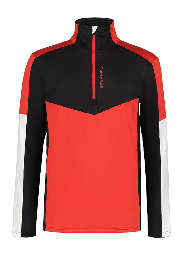 

Лонгслив Icepeak Funktionsshirt Fresno, цвет Schwarz/Rot