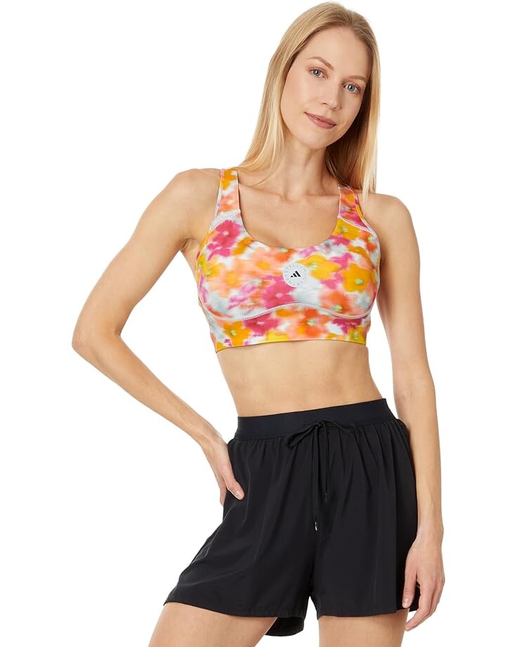 

Бюстгальтер adidas by Stella McCartney adidas by Stella McCartney TruePurpose Printed Bra IW3878, желтый