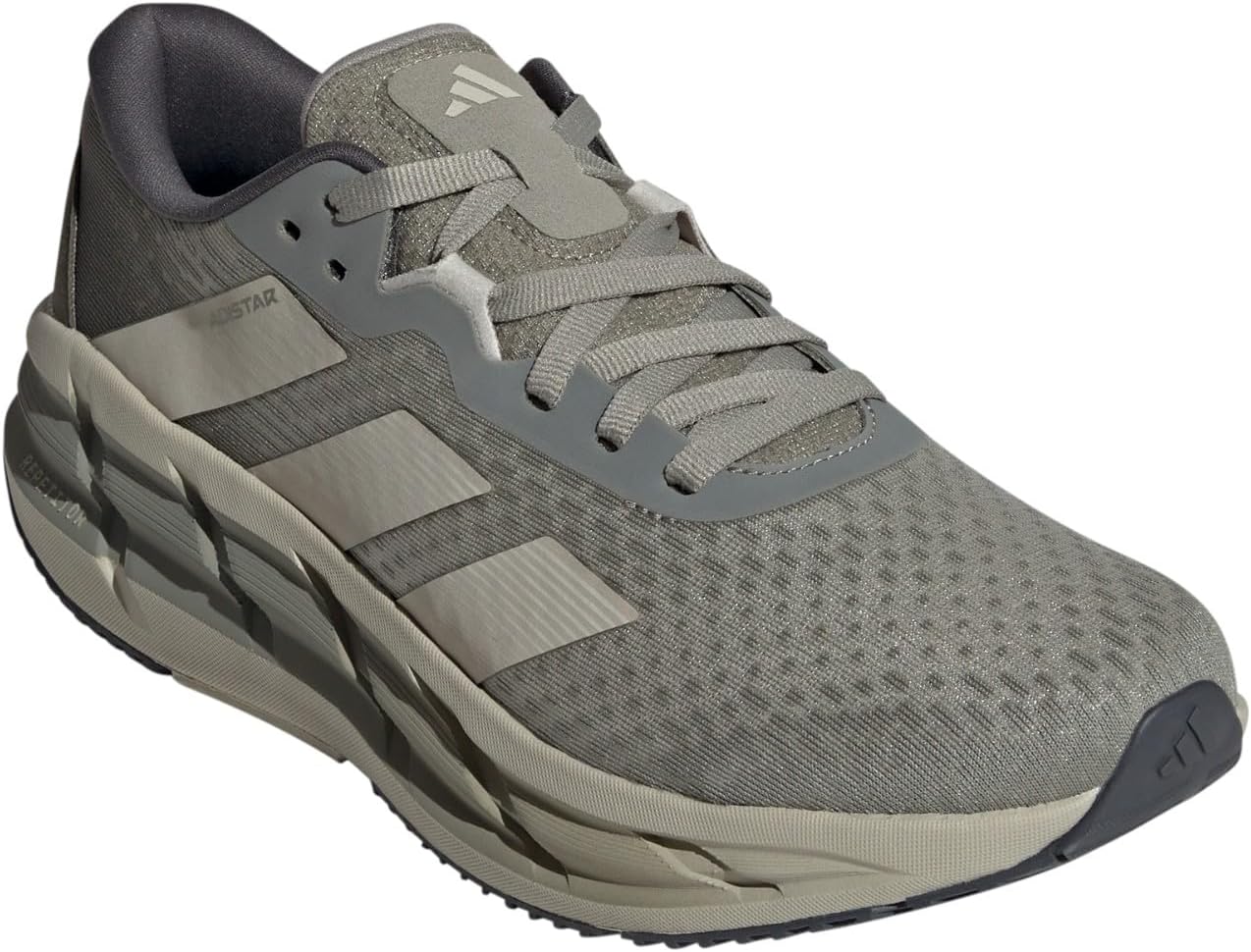 Мужские кроссовки для бега Adidas Adistar 3, серый/оливковый — фото 2