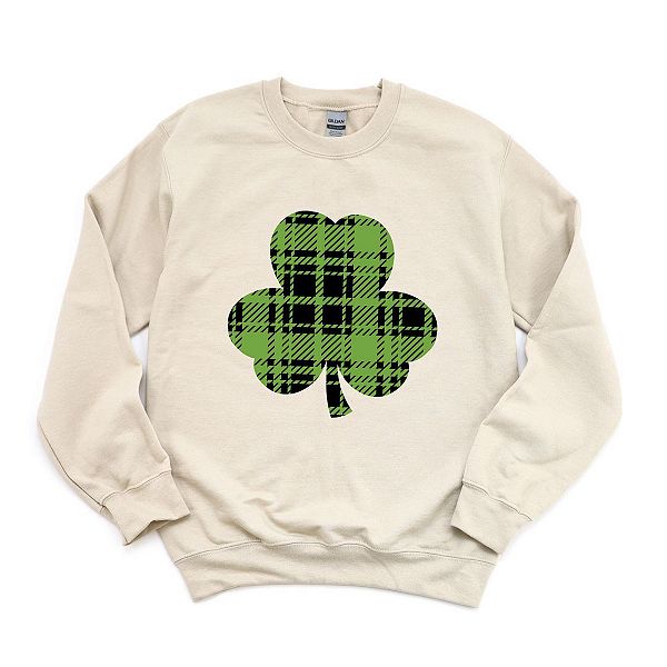 

Свитшот Buffalo plaid с клевером Simply Sage Market, Dust, Зеленый, Свитшот Buffalo plaid с клевером Simply Sage Market, Dust