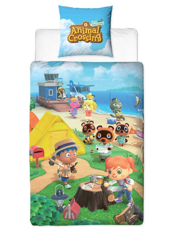 

Постельное белье Nintendo Set NINTENDO Animal Crossing New Horizons, красочный