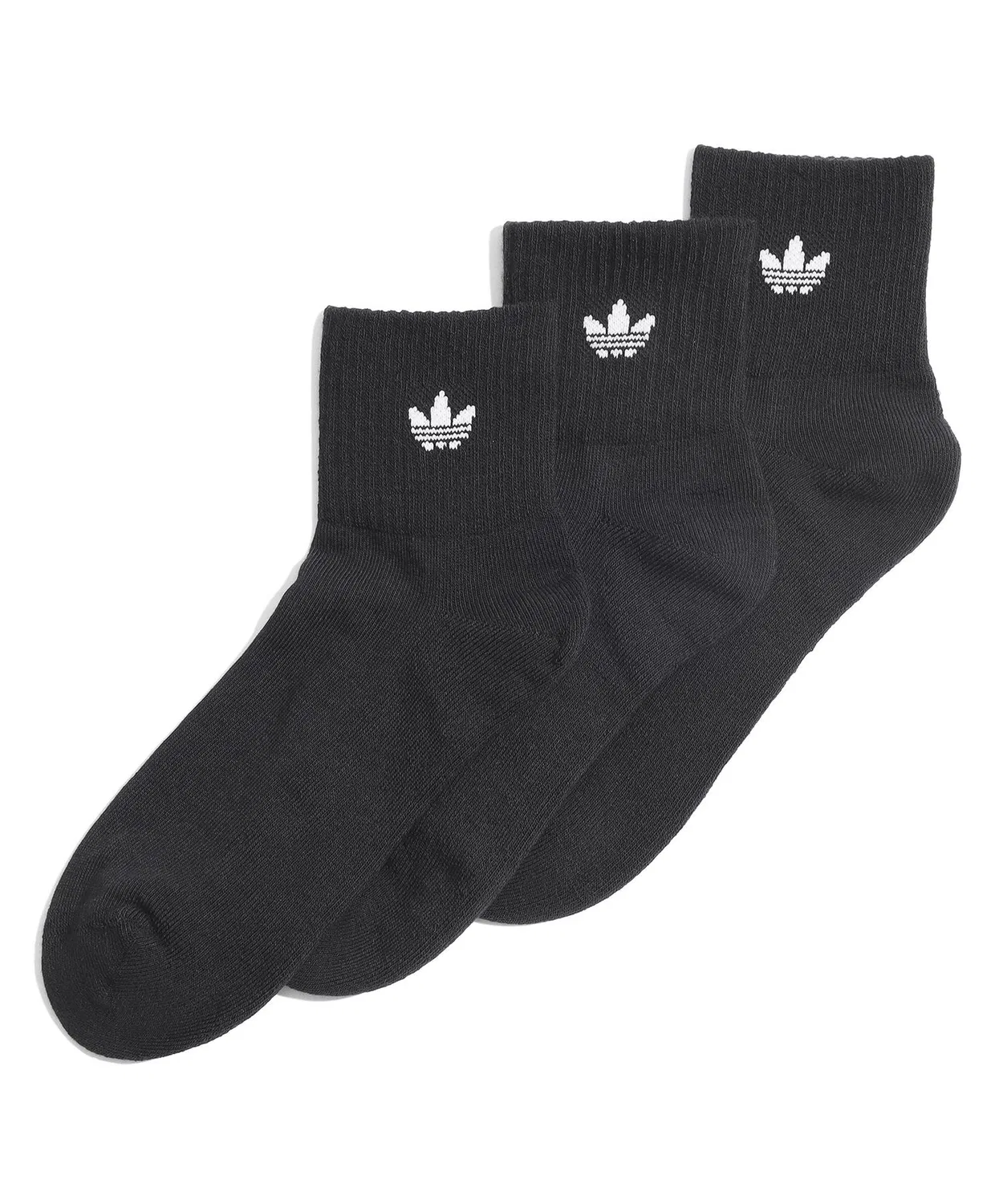 Носки adidas Originals 3 пары, чёрные