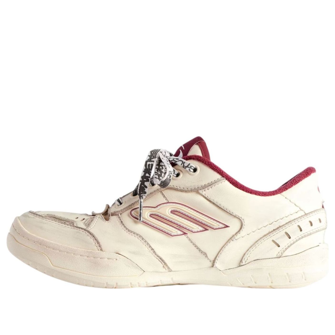 

Balenciaga Hamptons Worn-out 'Off White Red'