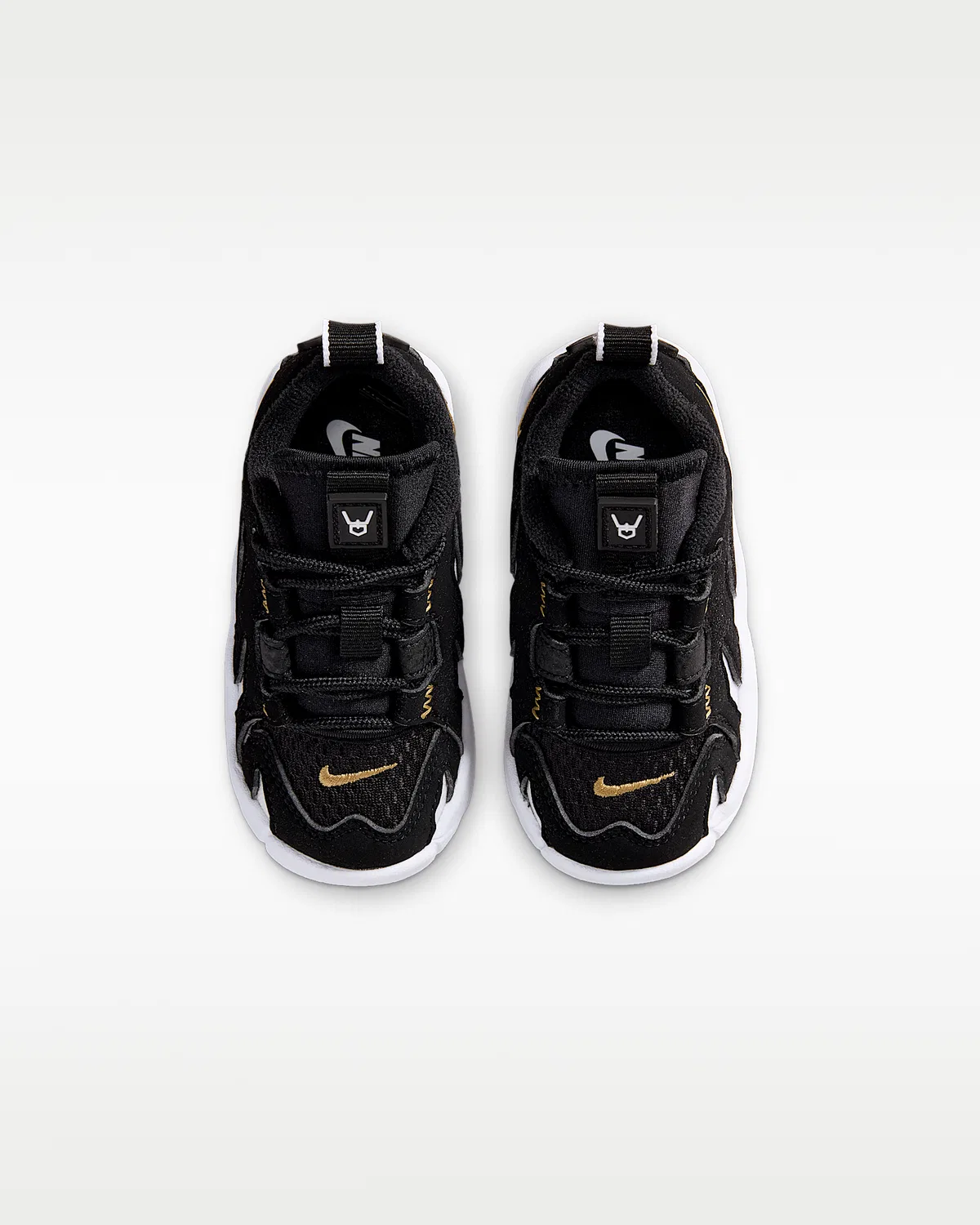 Детские кроссовки Nike DT Max '96 Low, Black/White/Metallic Gold — фото 4