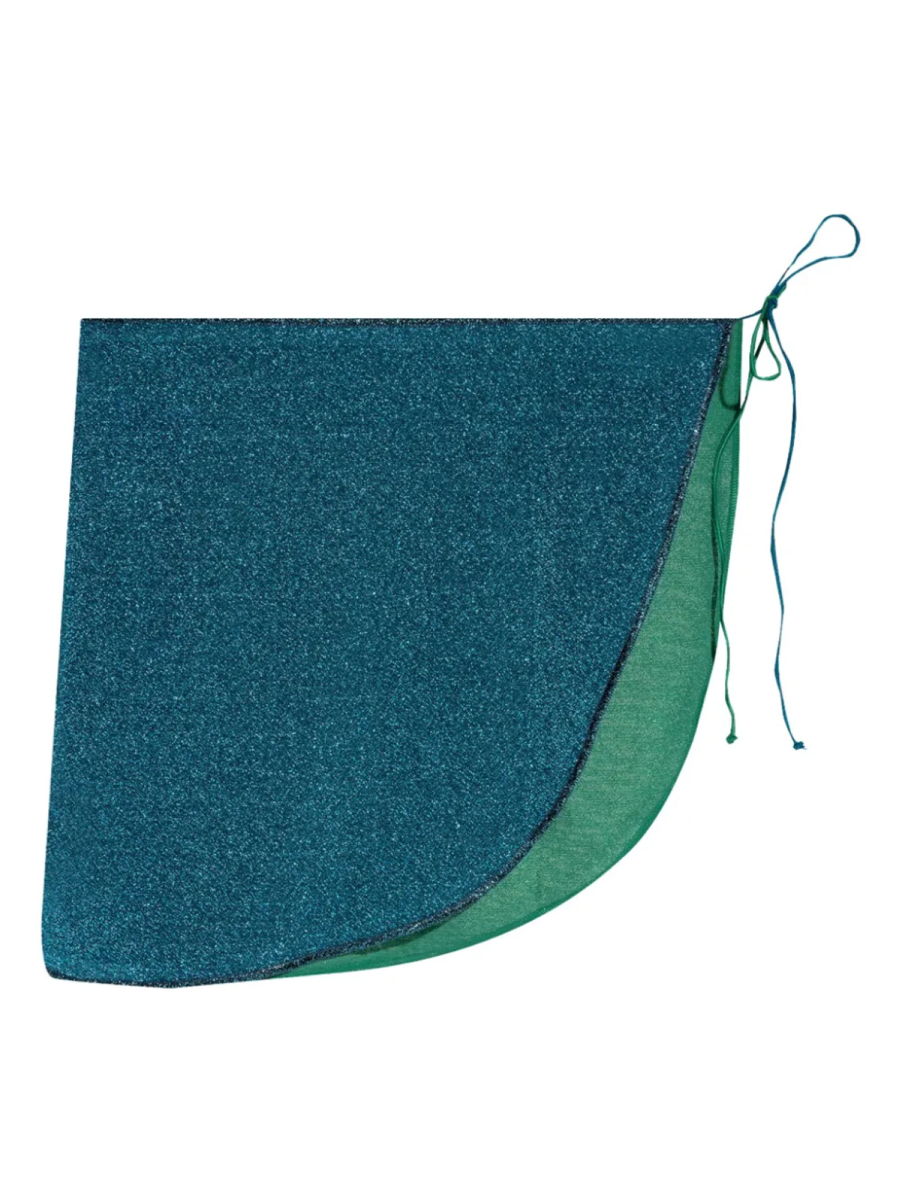 

Мини-юбка Oséree с блестками, синий