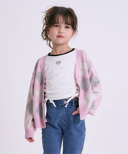 Кардиган «Аргайл» MINIMAL, Pink