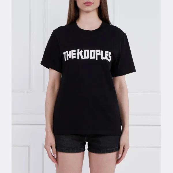 

Футболка оверсайз The Kooples, черный