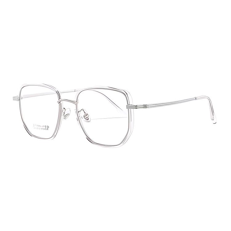 

Sagawa Унисекс очки для зрения, Transparent Silver