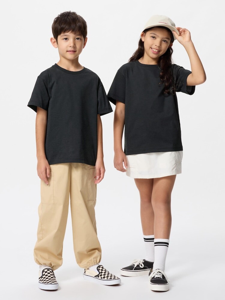 

Футболка с круглым вырезом Ultra stretch dry-ex Uniqlo, цвет 09 черный