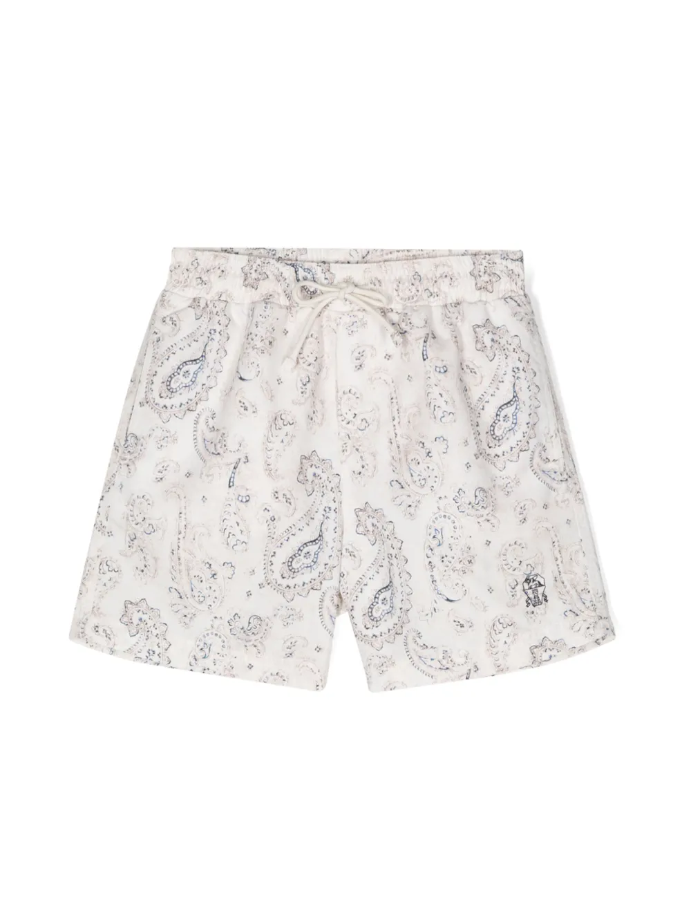 

Плавки-шорты с принтом пейсли Brunello Cucinelli Kids, нейтральный