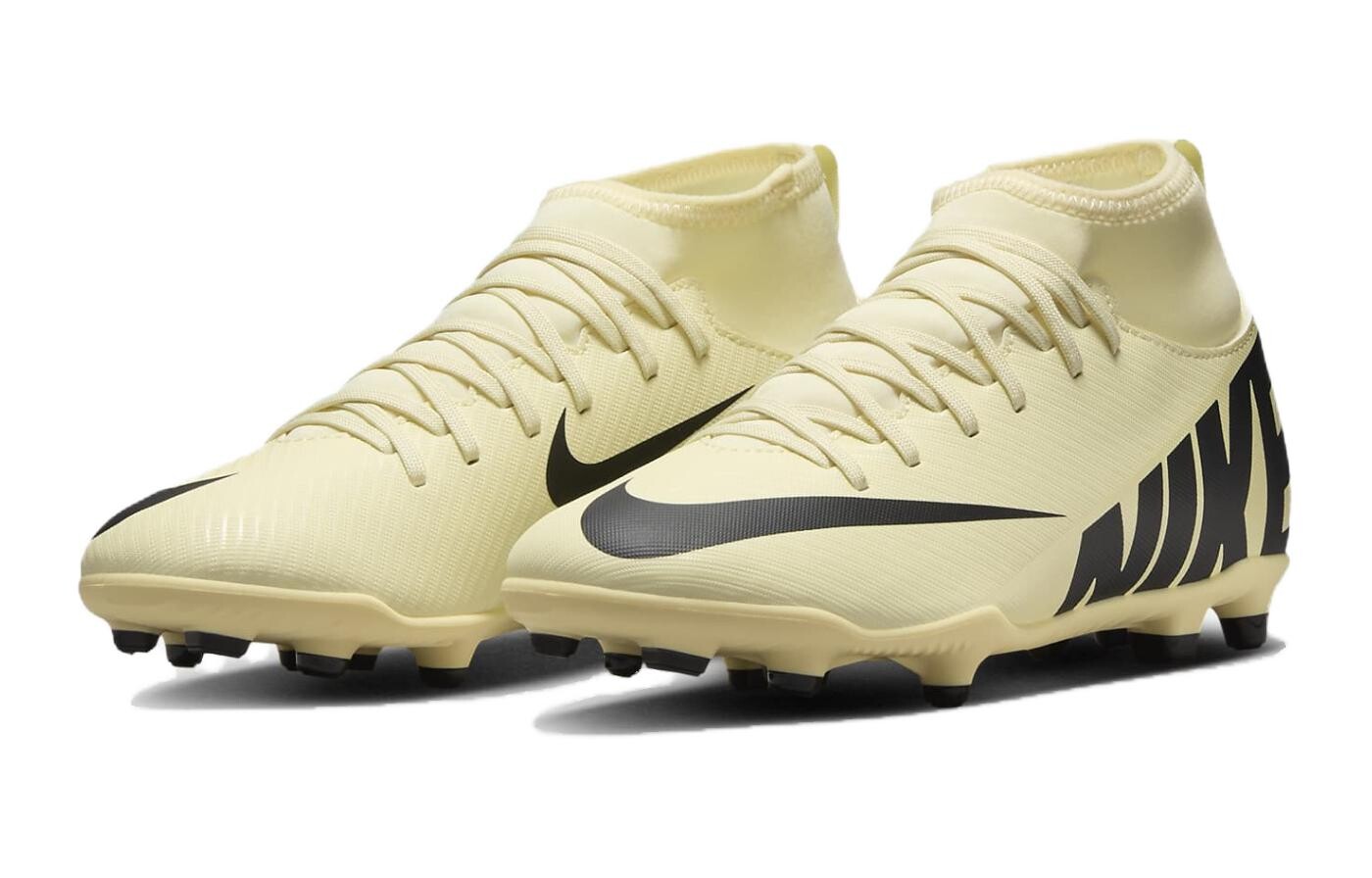 Mercurial Superfly 9 Club MG GS «Mad Ready Pack» Nike, бежевый/черный — фото 3