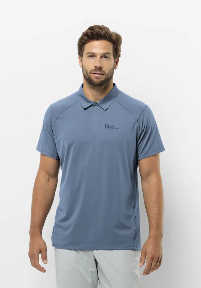 

Рубашка-поло Jack Wolfskin "PRELIGHT CHILL POLO M", синий